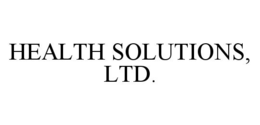 HEALTH SOLUTIONS, LTD. trademark