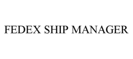 FEDEX SHIP MANAGER trademark