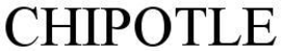 CHIPOTLE trademark