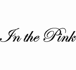 IN THE PINK trademark