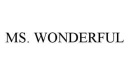 MS. WONDERFUL trademark