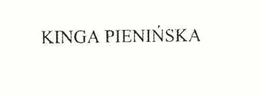 KINGA PIENINSKA trademark