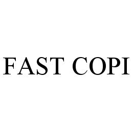 FAST COPI trademark