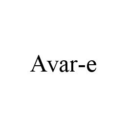 AVAR-E trademark