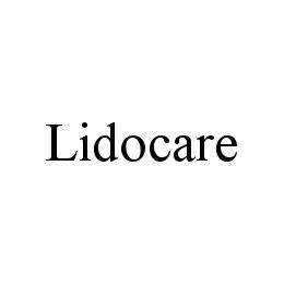 LIDOCARE trademark