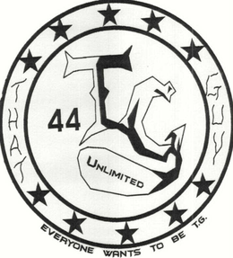 TG UNLIMITED THAT GUY EVERYONE WANT TO BE T.G. 44 trademark