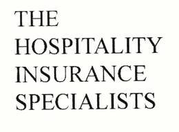 THE HOSPITALITY INSURANCE SPECIALISTS trademark