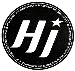 HJ HOLLYWOOD THE JEAN PEOPLE trademark
