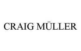 CRAIG MÜLLER trademark