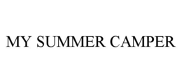 MY SUMMER CAMPER trademark