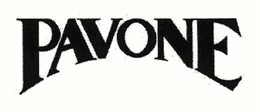 PAVONE trademark