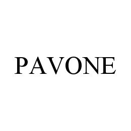 PAVONE trademark