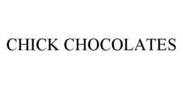 CHICK CHOCOLATES trademark