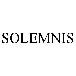 SOLEMNIS trademark