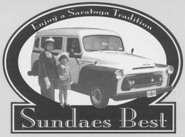 SUNDAES BEST ENJOY A SARATOGA TRADITION trademark