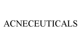 ACNECEUTICALS trademark
