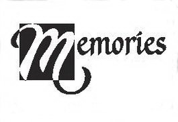MEMORIES trademark