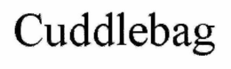 CUDDLEBAG trademark