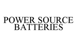 POWER SOURCE BATTERIES trademark