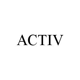 ACTIV trademark