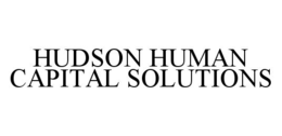 HUDSON HUMAN CAPITAL SOLUTIONS trademark