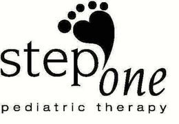 STEP ONE PEDIATRIC THERAPY trademark
