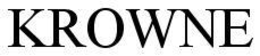 KROWNE trademark