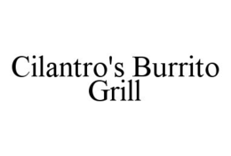 CILANTRO'S BURRITO GRILL trademark