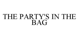 THE PARTY'S IN THE BAG trademark