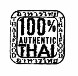 100% AUTHENTIC THAI trademark