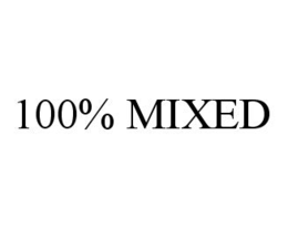 100% MIXED trademark