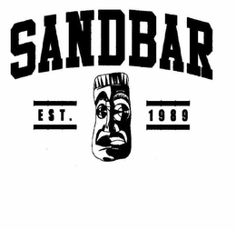 SANDBAR EST. 1989 trademark
