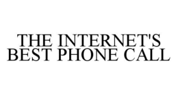 THE INTERNET'S BEST PHONE CALL trademark