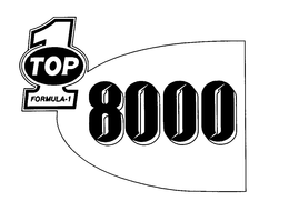 1 TOP FORMULA-1 8000 trademark