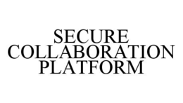 SECURE COLLABORATION PLATFORM trademark