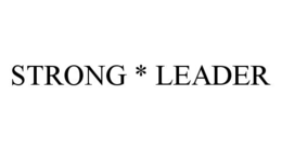 STRONG * LEADER trademark