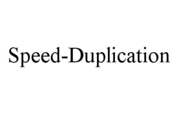 SPEED-DUPLICATION trademark
