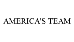 AMERICA'S TEAM trademark