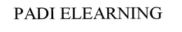 PADI ELEARNING trademark