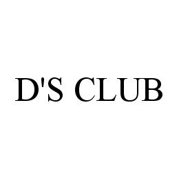 D'S CLUB trademark