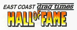 EAST COAST DRAG TIMES HALL OF FAME trademark