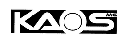KAOS MG trademark