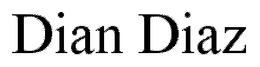 DIAN DIAZ trademark