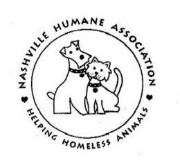 NASHVILLE HUMANE ASSOCIATION HELPING HOMELESS ANIMALS trademark