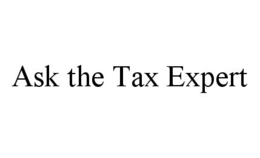 ASK THE TAX EXPERT trademark