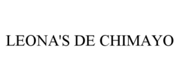 LEONA'S DE CHIMAYO trademark