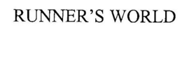 RUNNER'S WORLD trademark