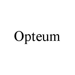 OPTEUM trademark