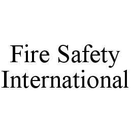 FIRE SAFETY INTERNATIONAL trademark
