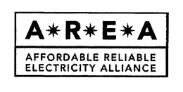 AREA AFFORDABLE RELIABLE ELECTRICITY ALLIANCE trademark